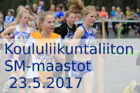 Koululiikuntaliiton SM-maastot 23.5.2017 Koululiikuntaliiton SM-maastot 23.5.2017